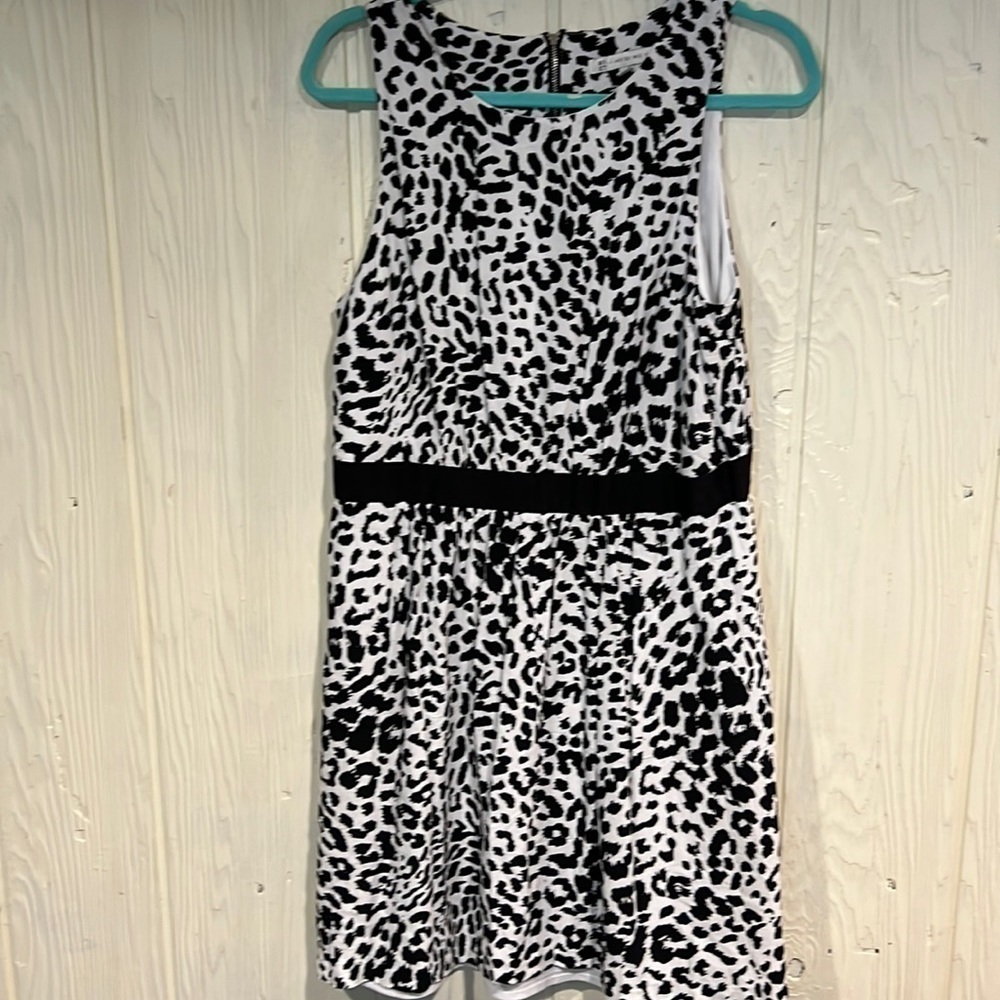 Mixt by Heidi Weisel Black and White Dress Size 16